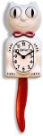 California Clock, Kit-Cat, Candy Cane, Red, BC-12CR