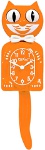 California Clock, Kit-Cat, Festival Orange, BC-55