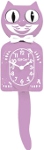 California Clock, Kit-Cat, Pastel Lilac, BC-56