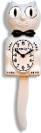 California Clock, Kit-Cat, White, BC-12BB