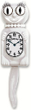 California Clock, Miss Kitty-Cat, White, MKC-6