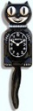 California Clock, Miss Kitty-Cat, Black, MKC-1